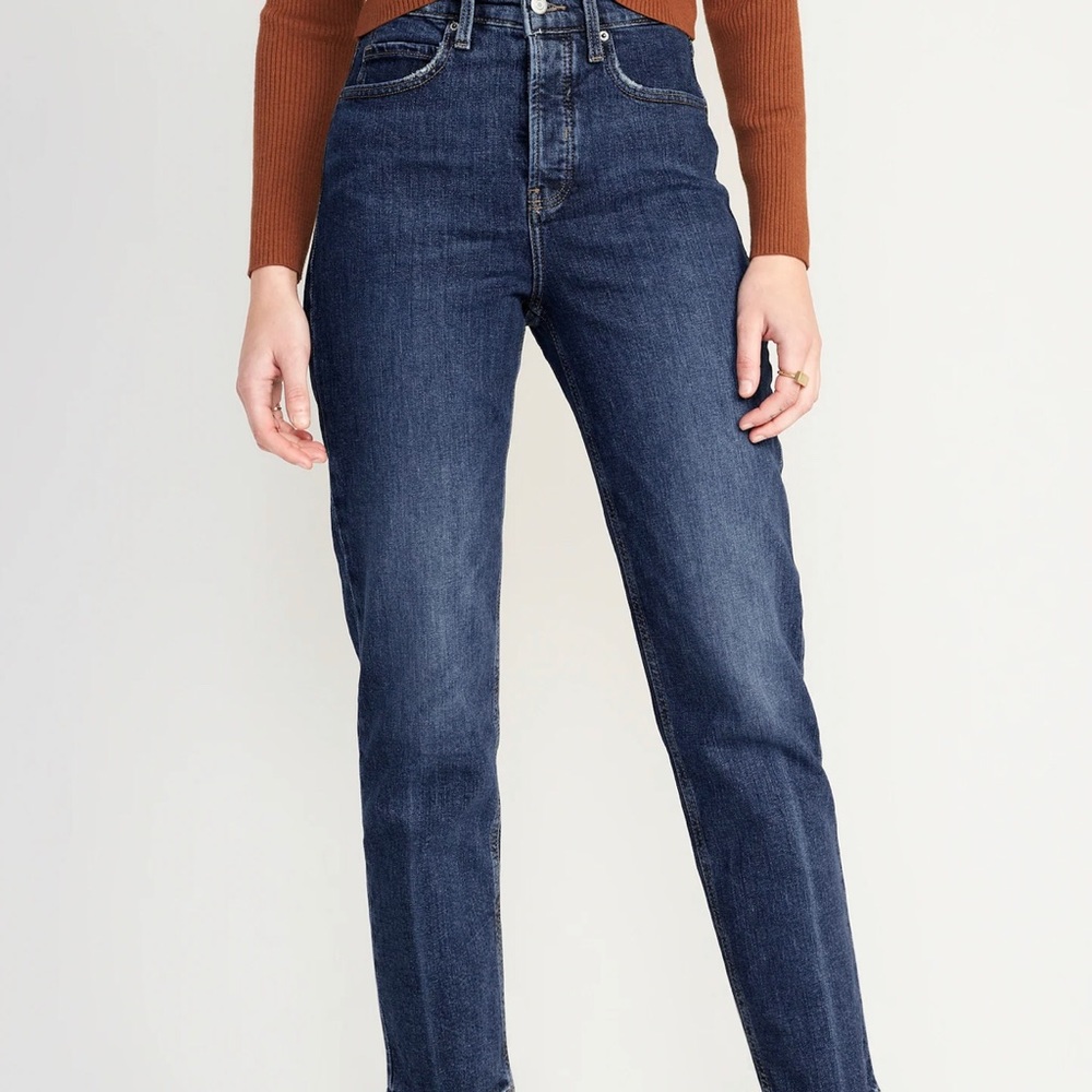 OLD NAVY STRAIGHT LEG BUILT IN FLEX JEANS